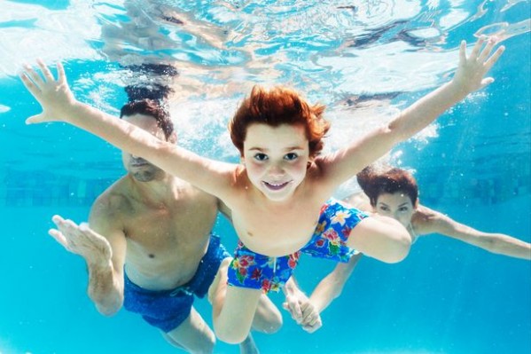 Family Fun In The Pool
